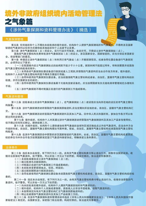 一圖看懂《境外非政府組織境內(nèi)活動(dòng)管理法》之氣象篇 賽事活動(dòng)組織策劃全解析